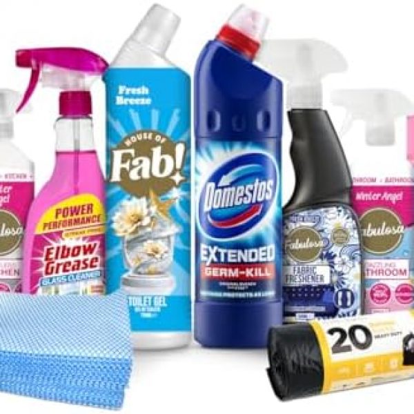 9 Piece Sunday Blitz Cleaning Bundle All-in-One Home Cleaning Kit Perfect for Kitchen Bathroom Windows & General Surfaces Amazon.co.uk: Grocery